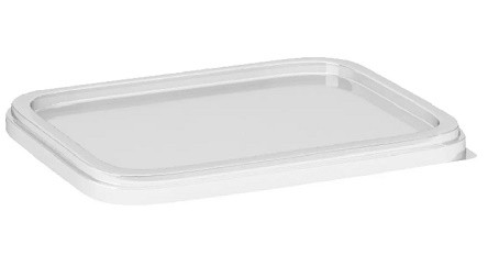 Víčko hranaté PP 50ks na 500/750/1000/15 | Jednorázové nádobí - Kelímky, tácky, talíře, boxy
